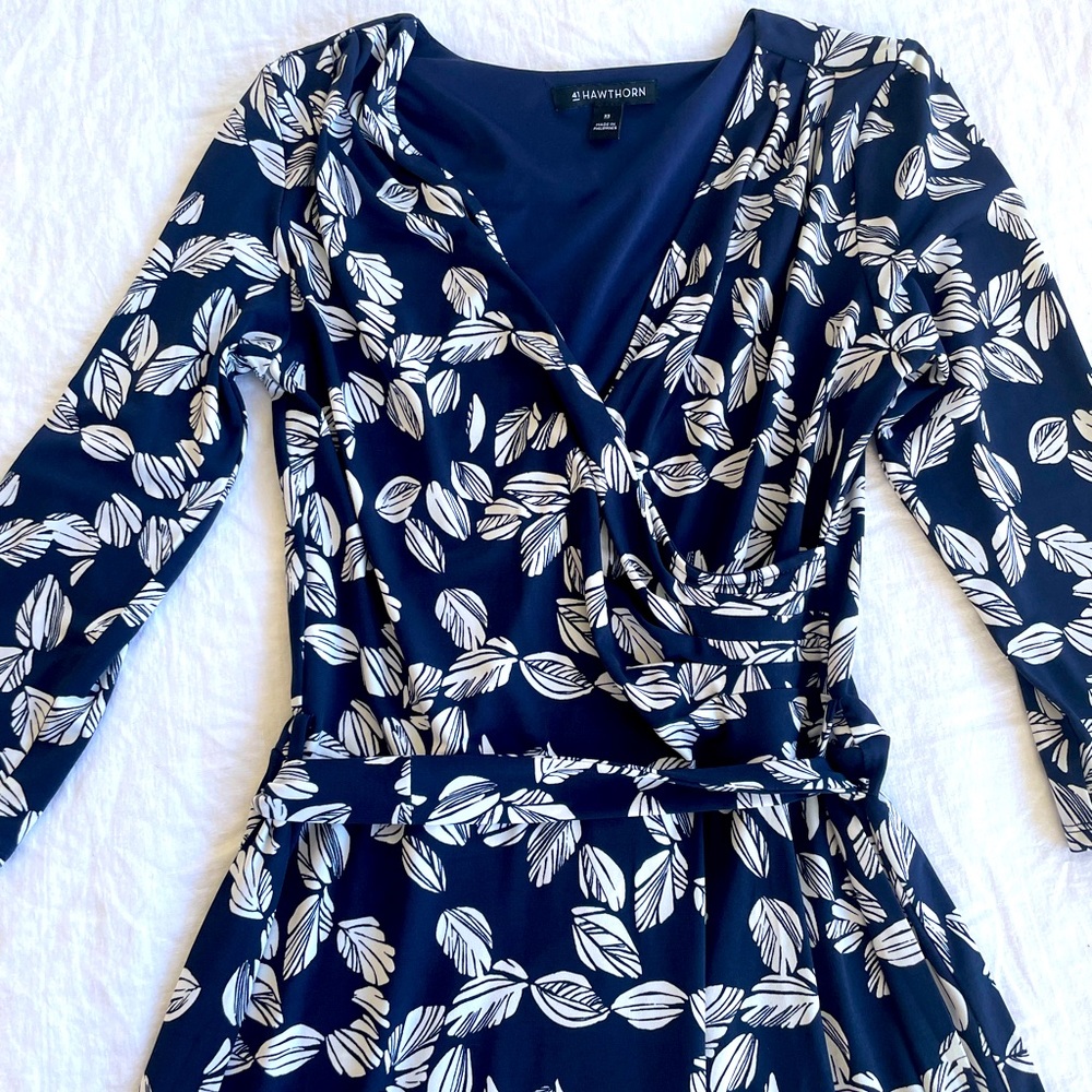 41 Hawthorn Kaylee Faux Wrap Knit Dress
